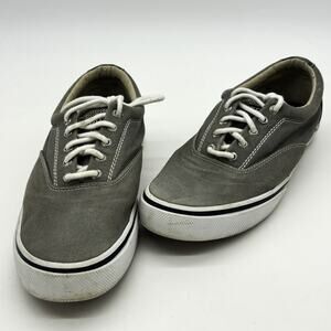Sperry Sneakers Mens 10M Gray Top Sider Casual Loafers Normcore Shoes‎ Low Top